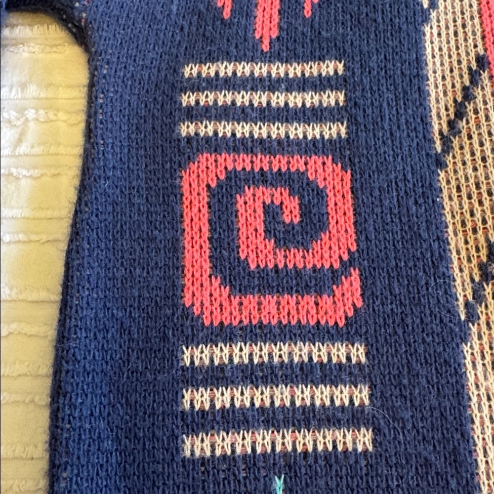 Vintage 70’s Aztec Ski Sweater sz M USA - Picture 5 of 8